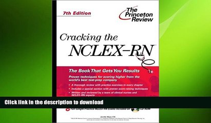 READ  Cracking the NCLEX-RN with Sample Tests on CD-ROM, 7th Edition (Professional Test Prep)