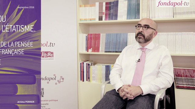 Jérôme Perrier présente son étude L'individu contre l'étatisme. Actualité de la pensée libérale française XIXè siècle et XXè siècle