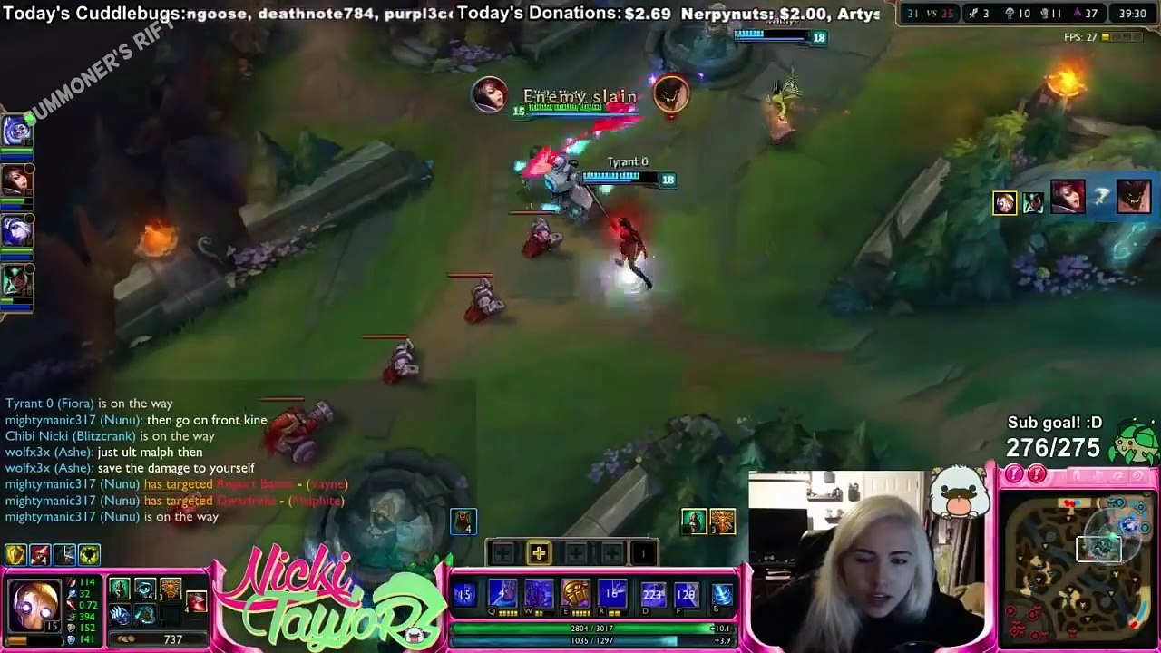 Ladies Montage - WTF Moments #2   League Of Legends