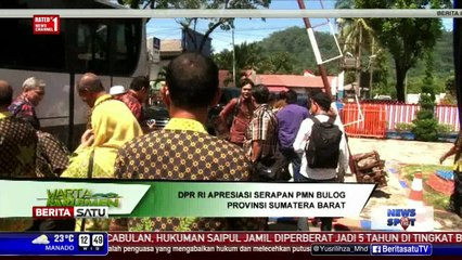 DPR Apresiasi Serapan PMN BULOG Provinsi Sumbar