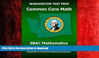 READ THE NEW BOOK WASHINGTON TEST PREP Common Core Math SBAC Mathematics Grade 3: Preparation for