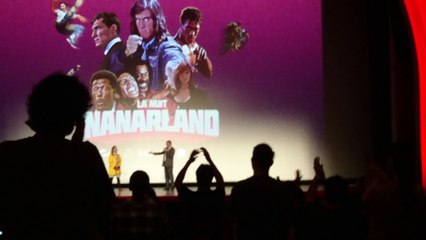 Venue de Véronique Reneaud, pour la Nuit Nanarland 2016 après la diffusion de la BA