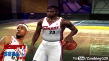 LeBron James From NBA 2K4 to NBA 2K16