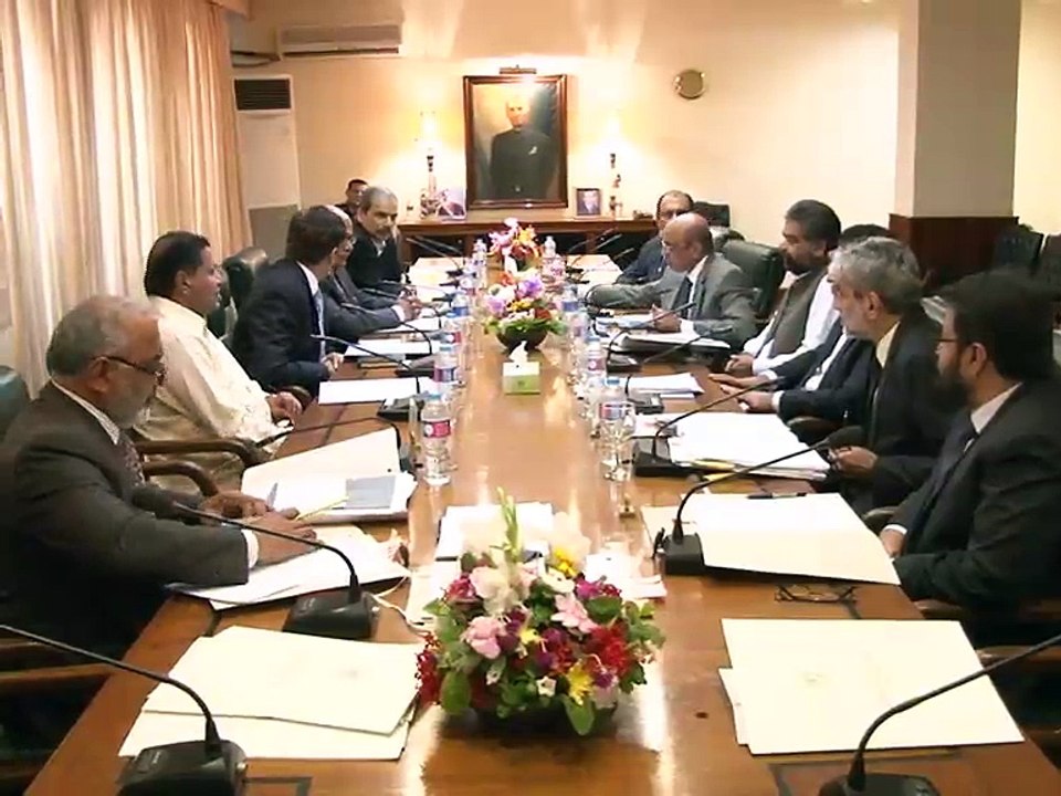 CM Sindh Syed Murad Ali Shah Meets On Federal GOVT Deligation...1 (20-Sept-2016)