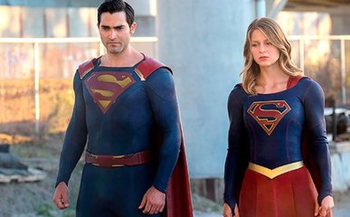 Supergirl : trailer with Superman ( TV SHow - The CW)
