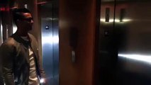 Cristiano Ronaldo doing POLICE to PRANK his friends