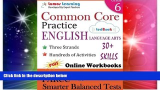 Big Deals  Common Core Practice - 6th Grade English Language Arts: Workbooks to Prepare for the