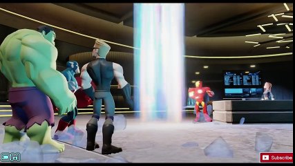 Disney Infinity 2.0 Marvel Super Heroes - The Movie (All Cut Scenes & Boss Fights)