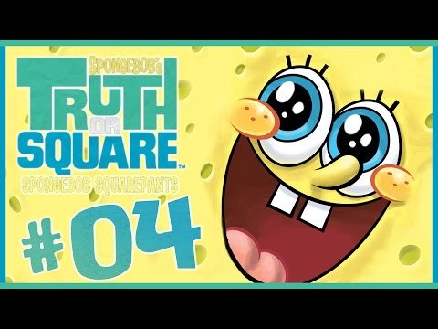 SpongeBob Truth or Square Walkthrough Part 4 (Wii, X360, PSP) ~~ Level 4 ~~