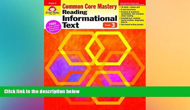 Big Deals Reading Informational Text, Grade 3 (Reading Informational Text: Common Core Mastery)
