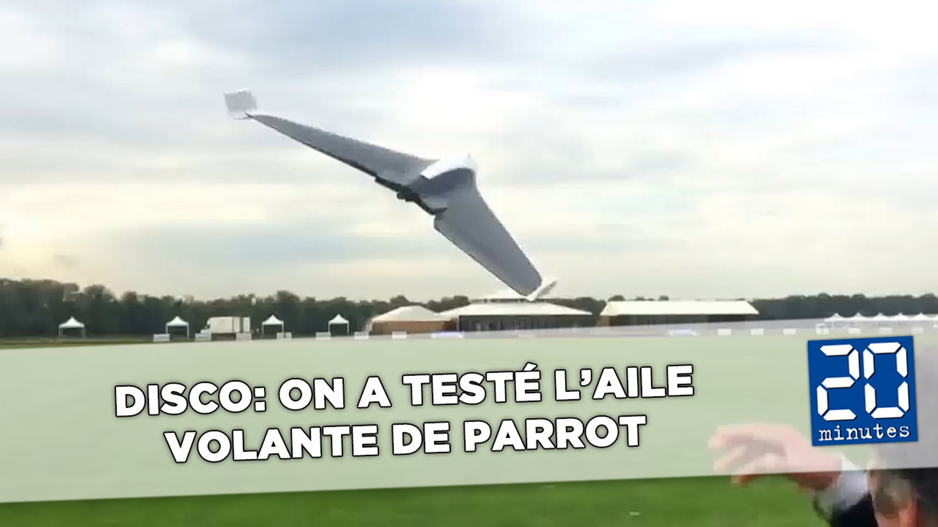 Disco: On a testé l'aile volante de Parrot - Vidéo Dailymotion