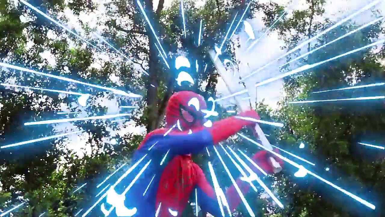 #Spiderman Do Exercise - Black Spiderman Troll Boom ! Funny Superhero In Realife