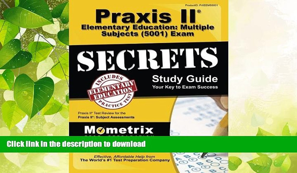 READ  Praxis II Elementary Education: Multiple Subjects (5001) Exam Secrets Study Guide: Praxis