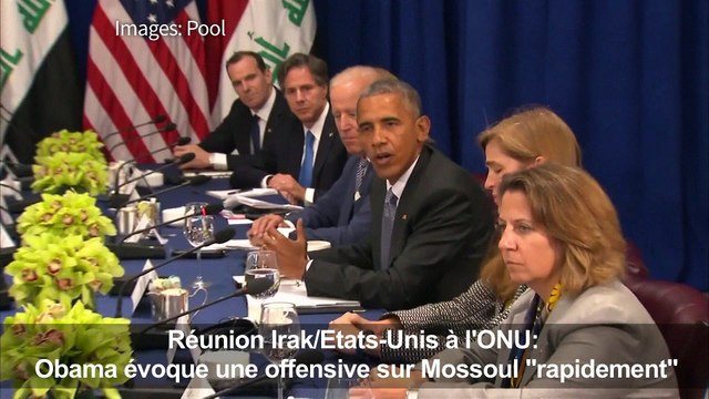 Irak: Obama évoque une offensive sur Mossoul rapidement