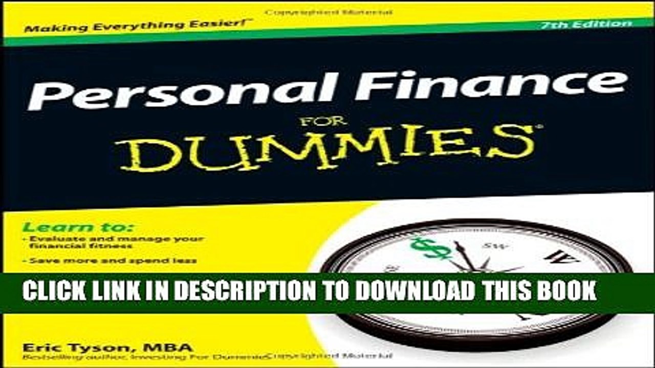 [PDF] Personal Finance For Dummies Full Online