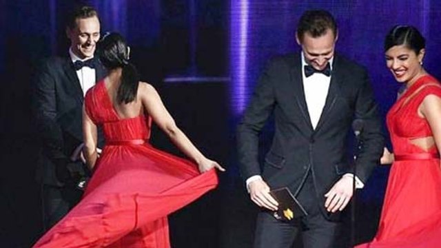 Priyanka Chopra Tom Hiddleston over PDA - Emmys 2016 After Party