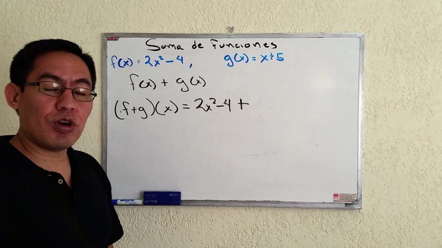 ESAD. 1.4. Operaciones entre funciones // Suma entre funciones