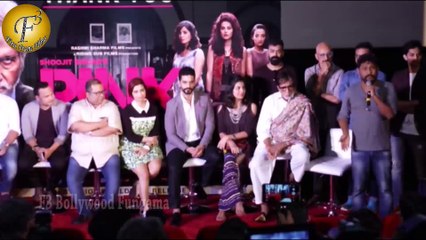 SUCCESS PRESS MEET OF MOVIE PINK WITH BIG B,SHOOJIT SIRCAR & OTHERS