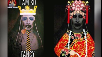 Cười đau bụng với cảnh ma sơ Valak tập gym