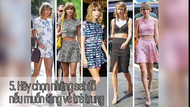 10 bài học thời trang tạo nên phong cách Taylor Swift