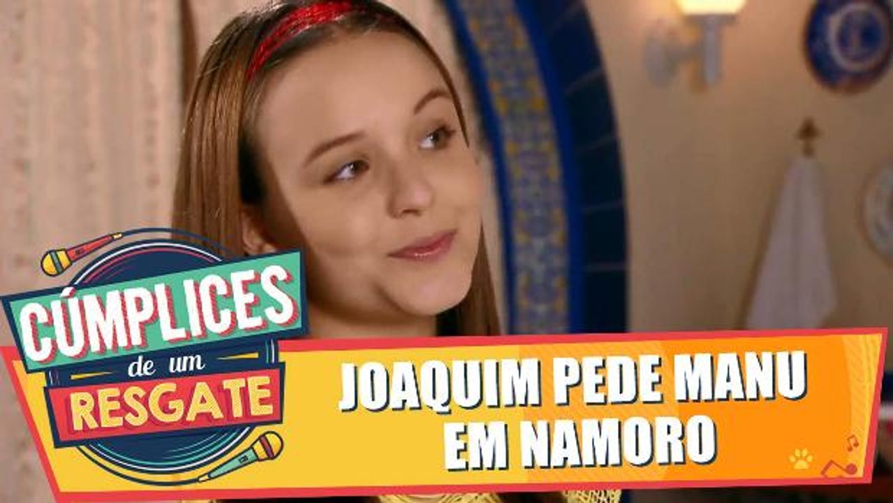 Joaquim pede Manu em namoro