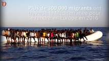 Plus de 300 000 migrants ont traversé la Méditerranée pour venir en Europe en 2016