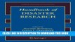 [PDF] Handbook of Disaster Research (Handbooks of Sociology and Social Research) Full Colection