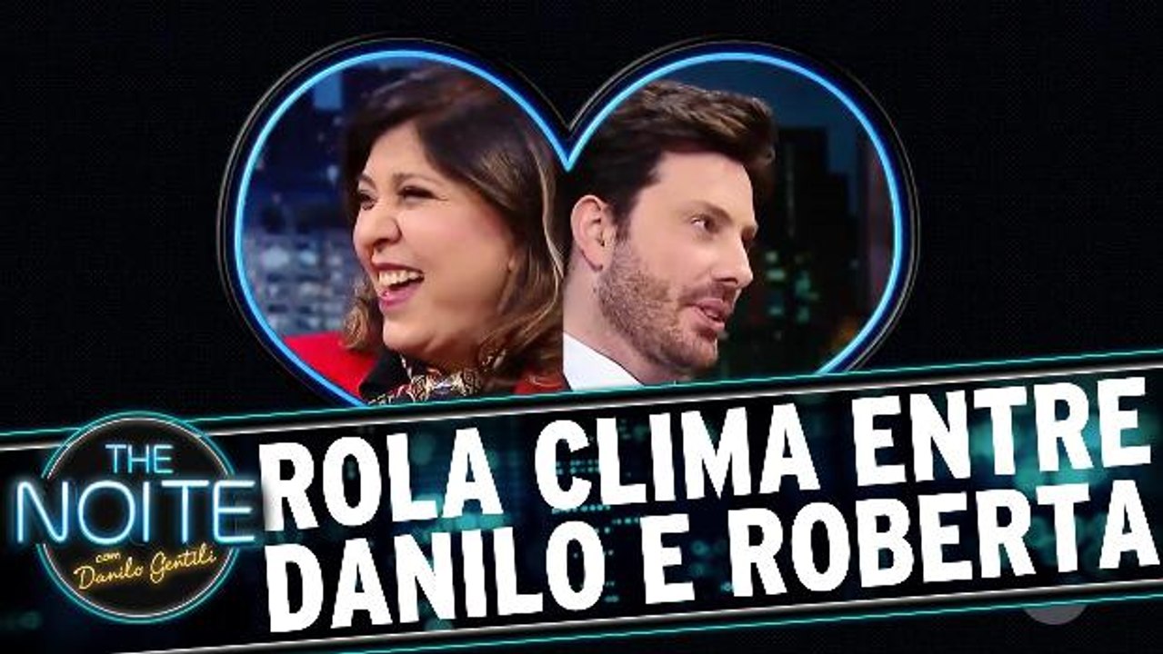 Rolou um clima! Danilo e Roberta Miranda trocam carinhos durante papo