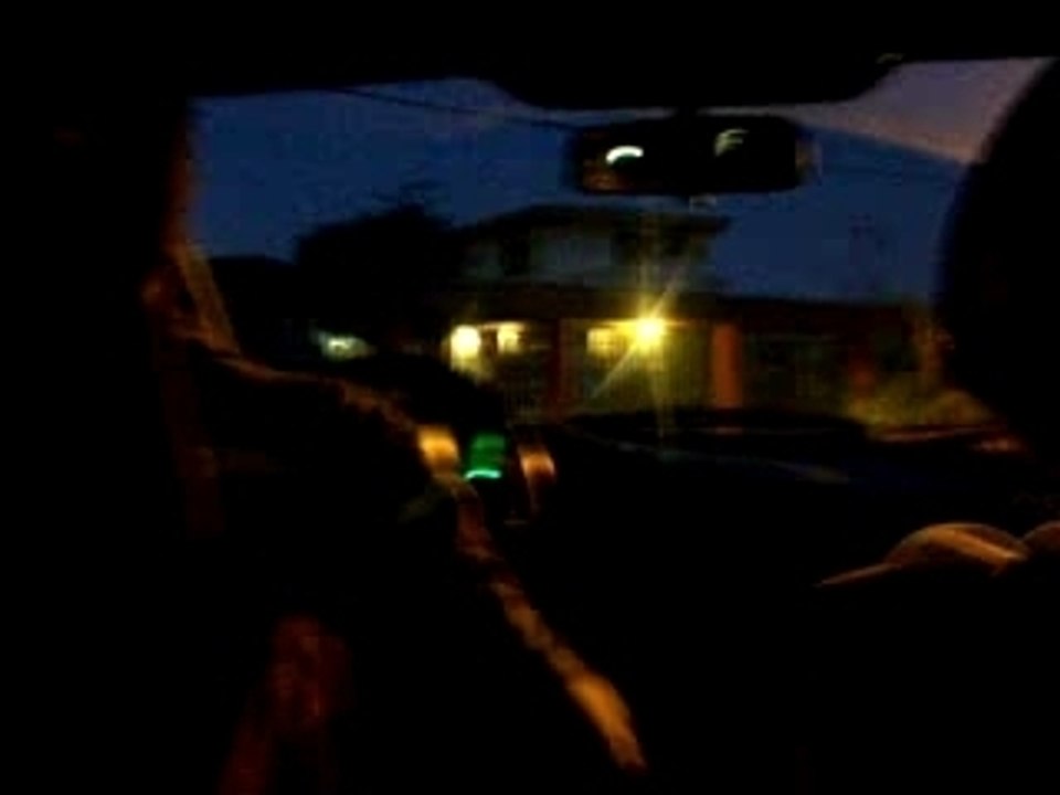 ¡Mi padre conduciendo!