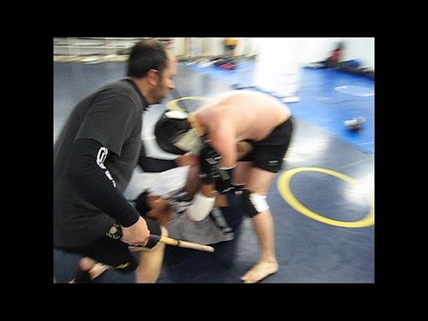 Tariq VS Nicolas - SIngle Stick Sparring - 21 Mai - 2009