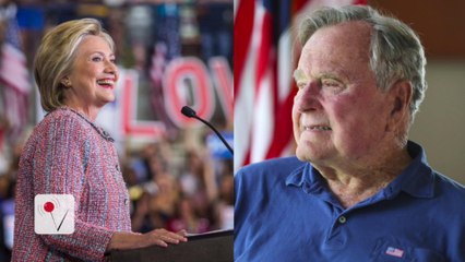 A Kennedy says George H.W. Bush to Vote for Hillary Clinton