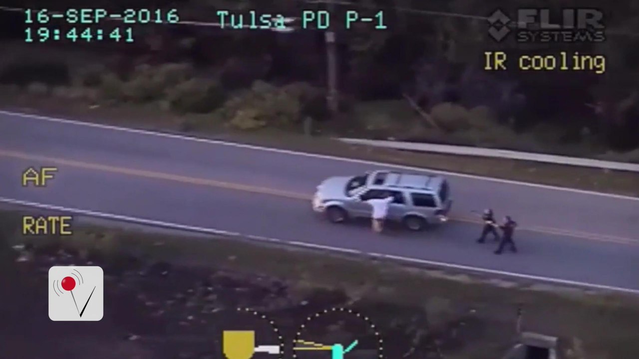 'Disturbing' Video Shows Tulsa Police Fatally Shooting Unarmed Black Man