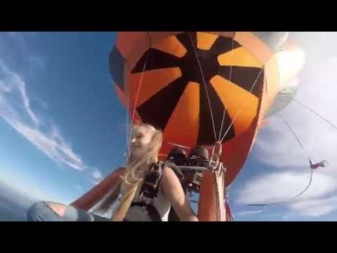 Russian Model Goes Skydiving With Selfie Stick