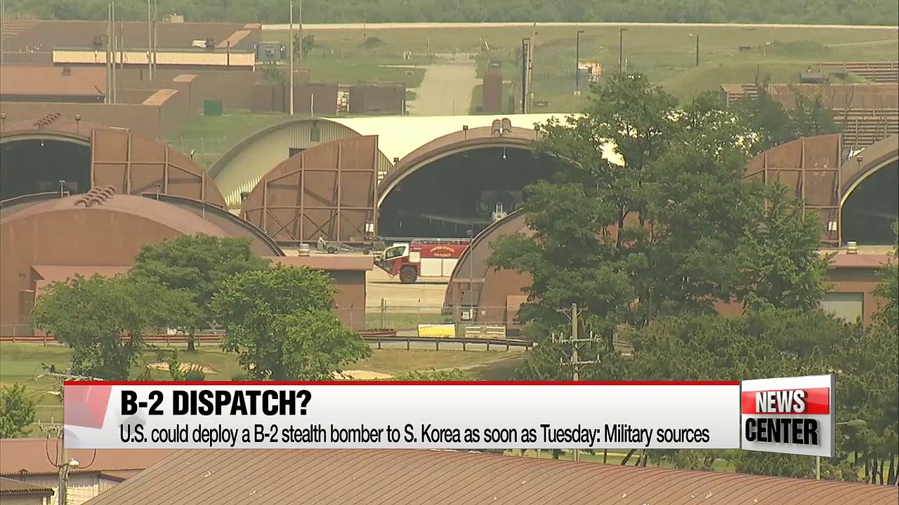 U.S. could deploy B-2 stealth bomber to S. Korea this week: Military sources