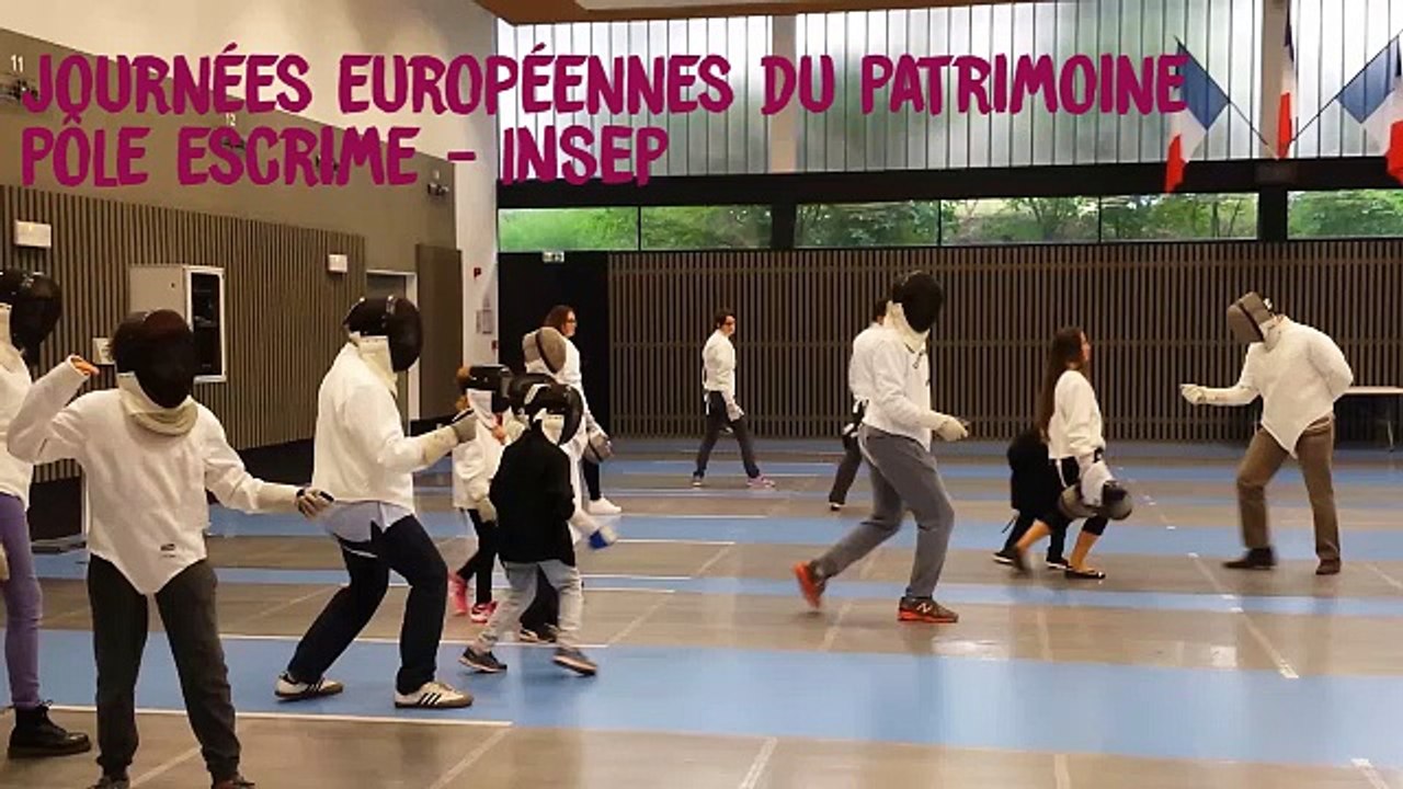 Journées Européennes du Patrimoine 2016 - Pôle escrime INSEP