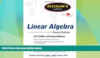 Must Have PDF  Schaum s Outline of Linear Algebra Fourth Edition (Schaum s Outline Series)  Free