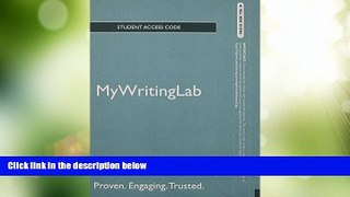 Big Deals  NEW MyWritingLab Generic without Pearson eText -- Standalone Access Card  Best Seller