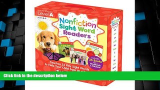 Big Deals  Nonfiction Sight Word Readers Parent Pack Level A: Teaches 25 key Sight Words to Help