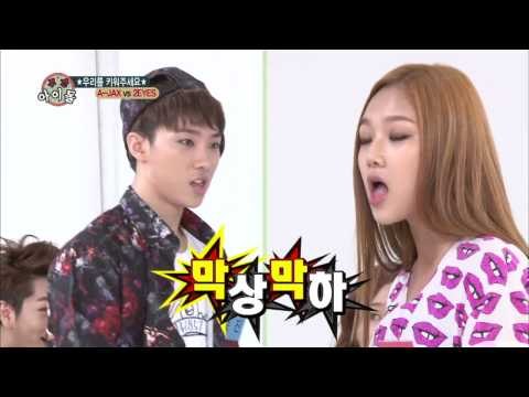 주간아이돌 - 주간 아이돌 114회 바보연기의 끝판왕！foolish acting King ! 馬鹿演技王