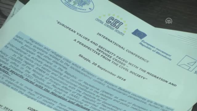 Makedonya'da Uluslararası Sığınmacı Konferansı - Üsküp