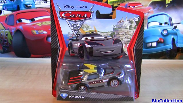Cars 2 Kabuto #35 diecast Disney Pixar Mattel Tuners figure From CARS TOON Tokyo Mater toy review