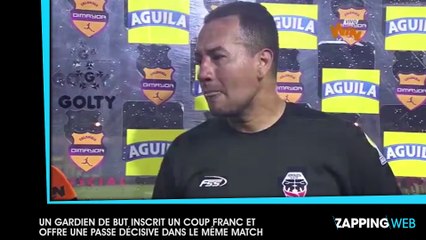 Un gardien de but marque un coup franc et offre une passe décisive dans le même match (vidéo)