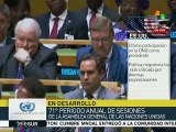 Pdte. de EE.UU. expone a la ONU sus logros en política exterior
