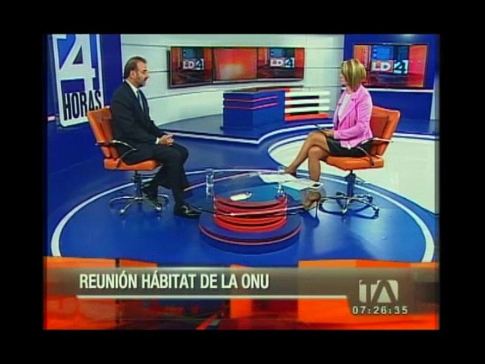 Cristian Espinoza, director de Relaciones Internacionales del Municipio, sobre Habitat III