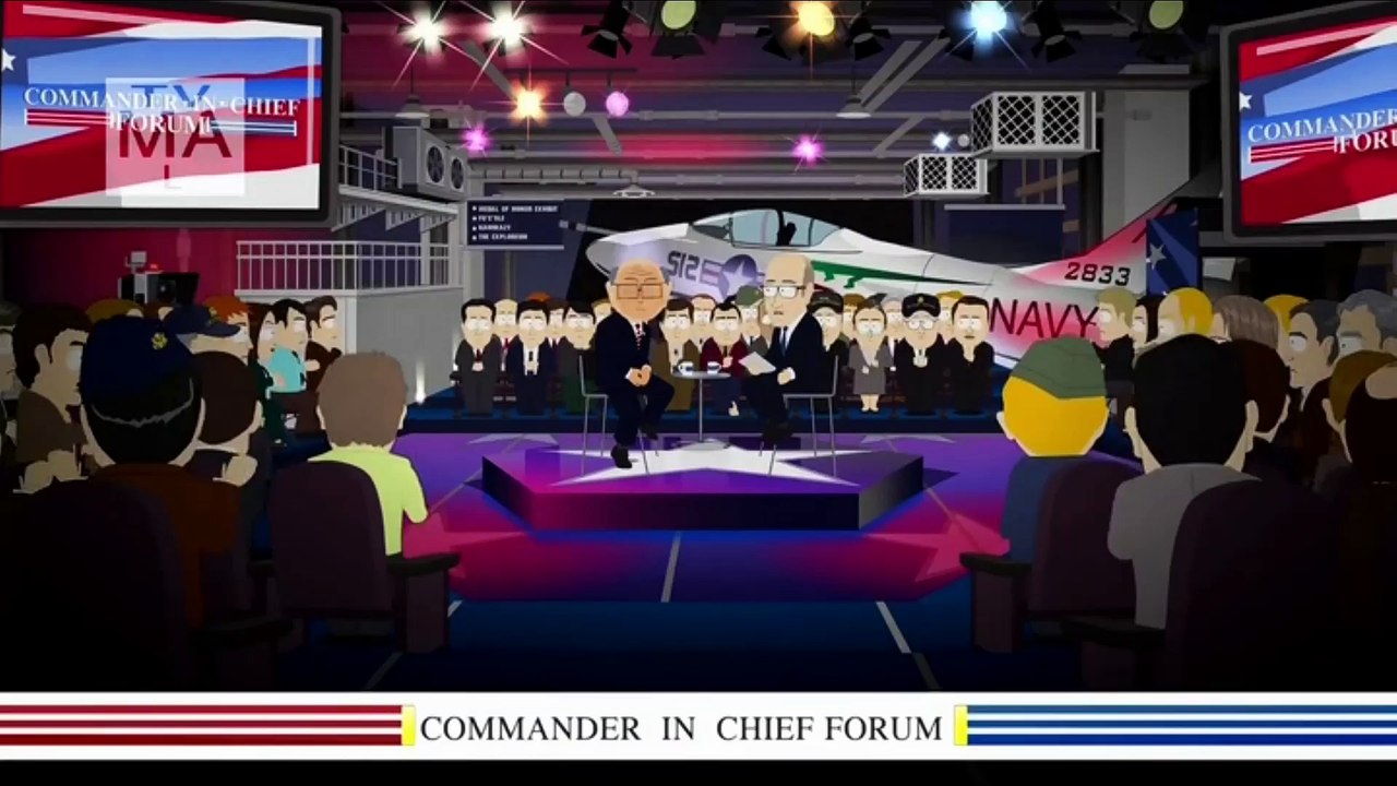Southpark Trump satire
