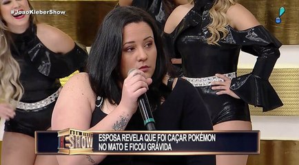 Esta mulher saiu para caçar pokémons no meio do mato e voltou grávida!