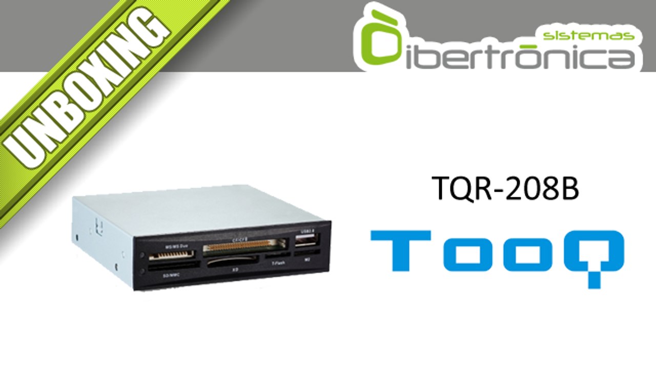 Tooq TQR-208B - Unboxing