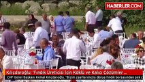 Kılıçdaroğlu: 'Fındık Üreticisi İçin Köklü ve Kalıcı Çözümler Getirmemiz Lazım' - Ordu