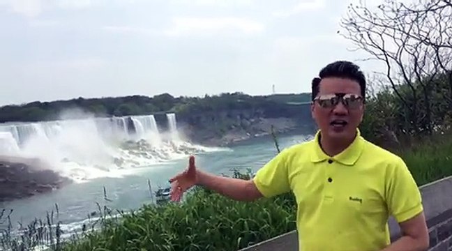 Mr Đàm hào hứng khám phá thác Niagara hùng vĩ tại Canada (p1)