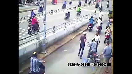 Những tên trộm đen đủi bị bắt tại trận